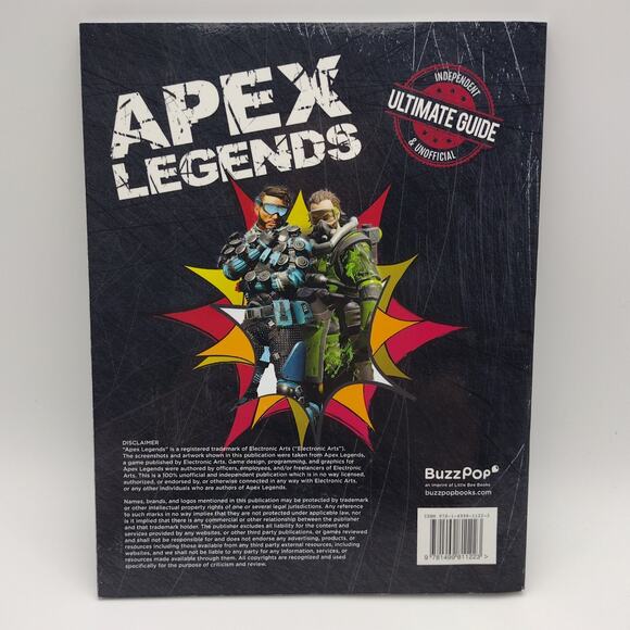 Apex Legends Ultimate Guide Book Independent & Unofficial BuzzPop 2020 1st Ed - Picture 2 of 2